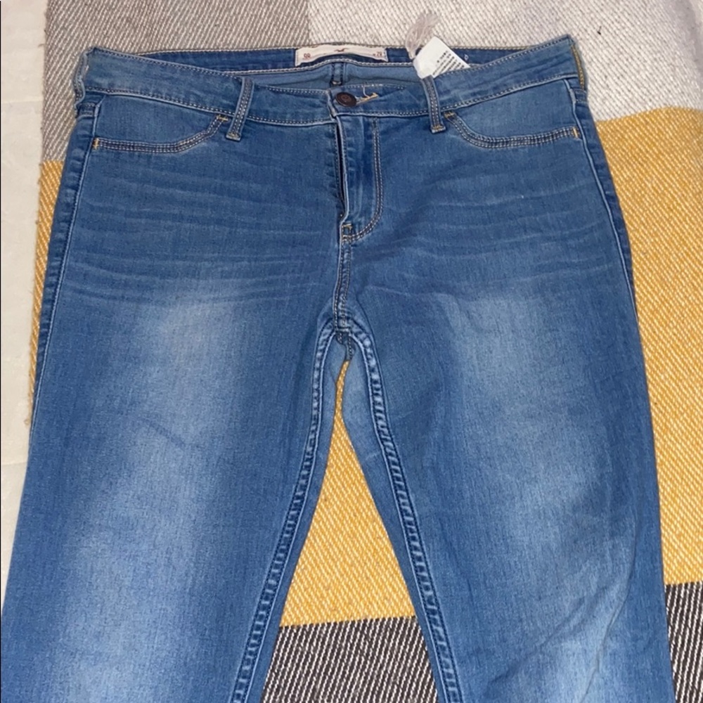 Light wash jeans